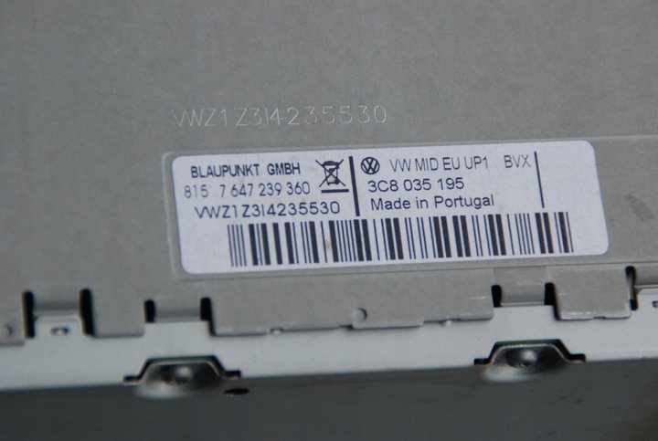 фото №8, Vw радио навигация радиопроигрыватель 3c8035195