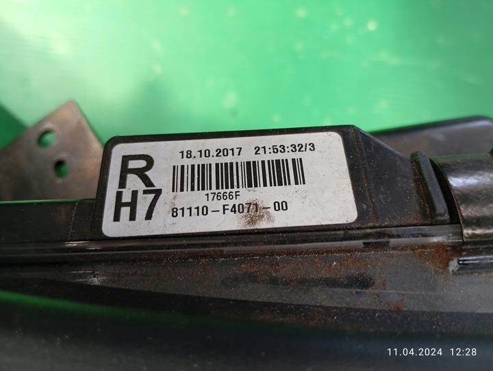 фото №13, Лампа правая передняя полный led toyota chr c-hr 81110-f4071-00