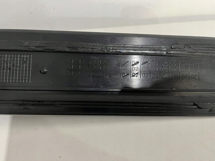 фото №10, Bmw x3 f25 x4 f26 планка накладка порога перед m набір 7354251