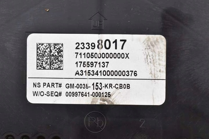 фото №10, Спідометр  прилади eu 23398017 opel insignia a 2.0 cdti 170 km 13-20