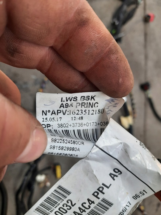 фото №8, Peugeot 2008 i рестайлинг 1.2thp жгут установка стены камеры двигателя автомат