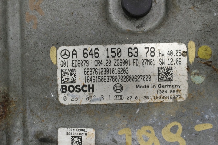 фото №5, Sprinter w906 2.2 блок керування двигуна a6461506378