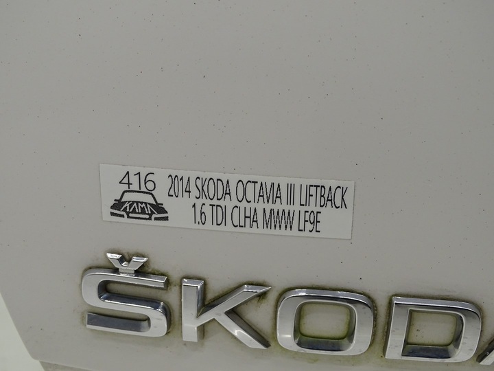 фото №13, Кришка зад задня багажника з скло skoda octavia iii 5e liftback lf9e