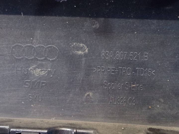 фото №8, Задний бампер s line audi q3 ii 83a 83a807521b