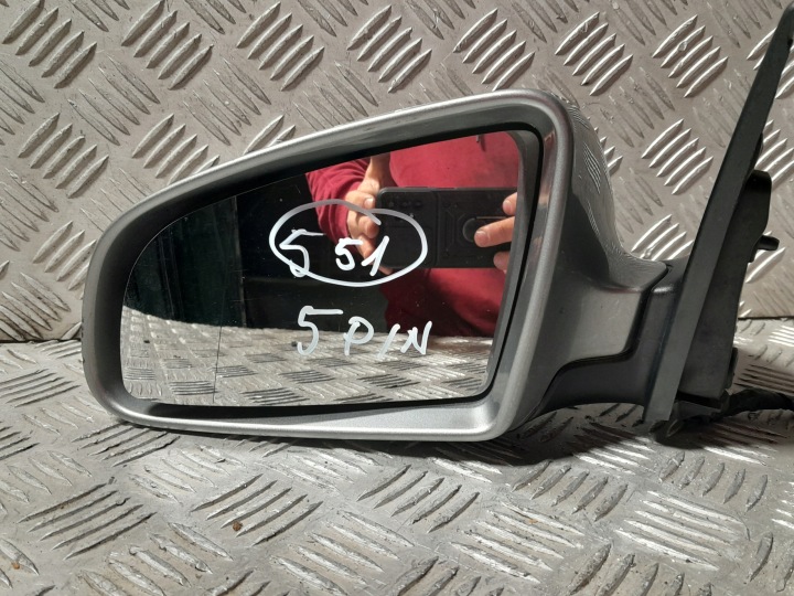 фото №6, Audi a6 c6 дзеркало ліве колір: lz7q