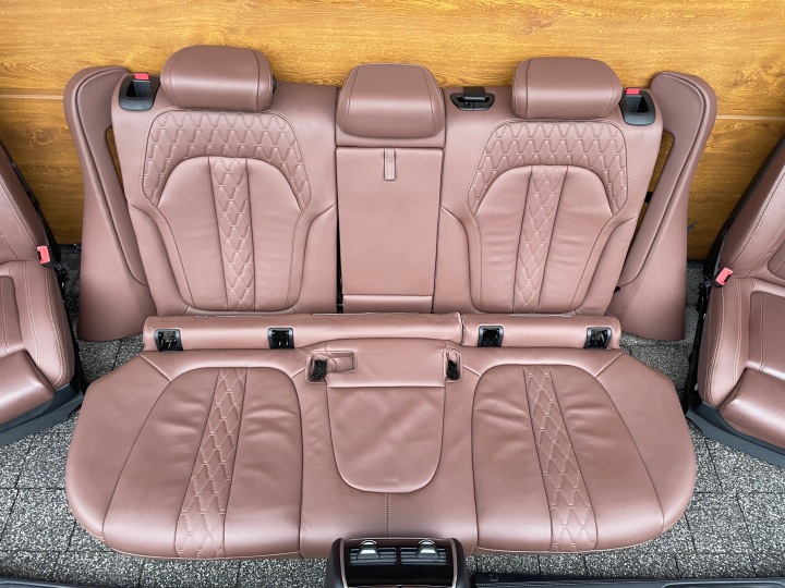 фото №6, Bmw g05 x5 сидіння диван карта individual merino coffee