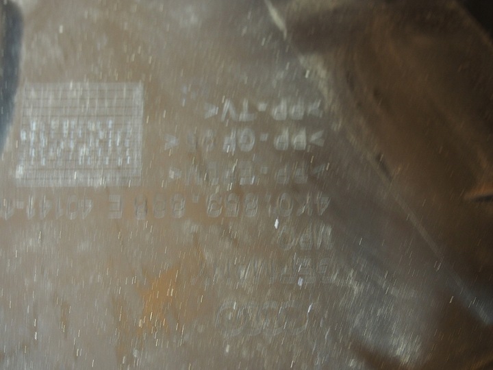 фото №9, Audi a6 4k c8 31km подкрылок перед правые накладка 4k0821172q / 4k0853888e