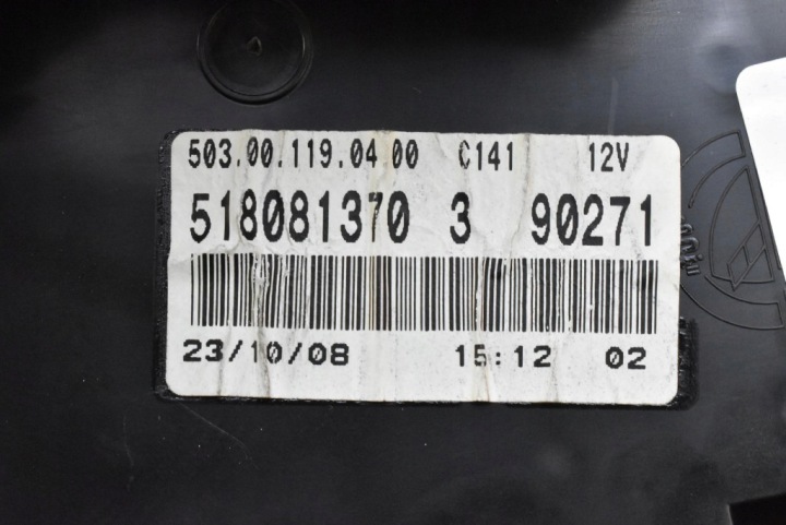 фото №8, Панель приборов eu 518081370 lancia musa 1 i 1.4 8v 77 km 07-12