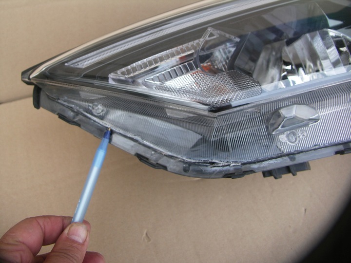 фото №11, Hyundai tucson 3 iii рестайлинг 18 - лампа передняя левая линза led 10 pin eu