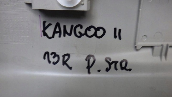 фото №8, Пластик захист стійка b права renault kangoo ii iii 8200419450 8200640170