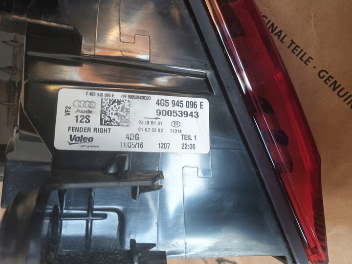 фото №14, Audi a6 c7 4g рестайлінг 2017 лампи зад комплект led динамічний поворотник 28km