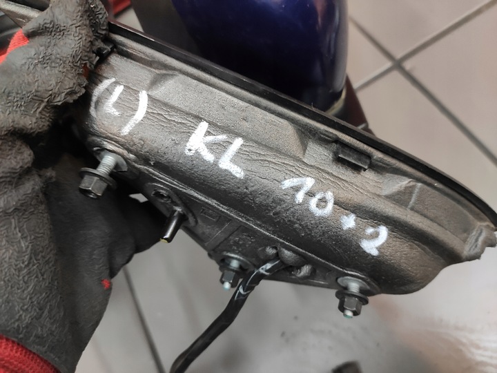 фото №14, Jeep cherokee kl v зеркало левая 12 pin 10+2 цвет pbu оригинал