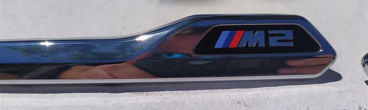 фото №5, Эмблема планки крыльев хром m bmw m2 8062198
