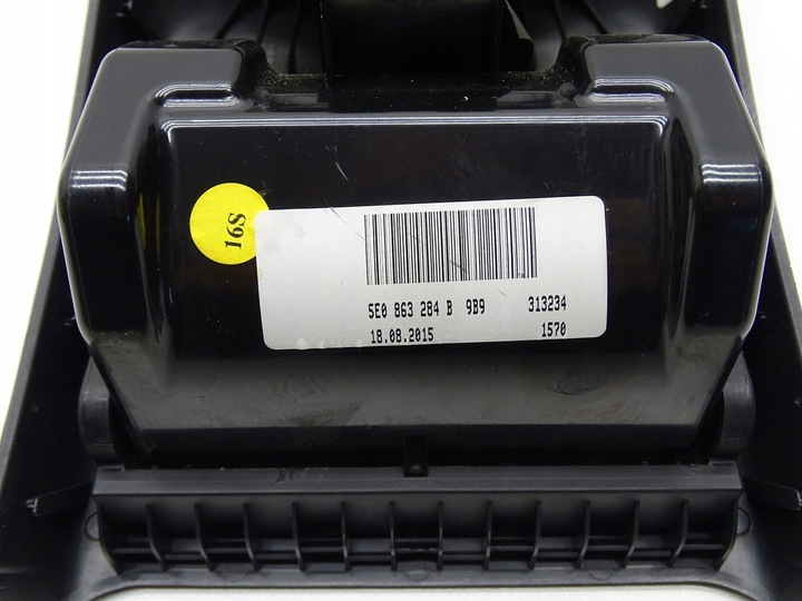 фото №9, Решітка повітропровід впуск корпус тунелю зад задній 5e0857289 skoda octavia iii