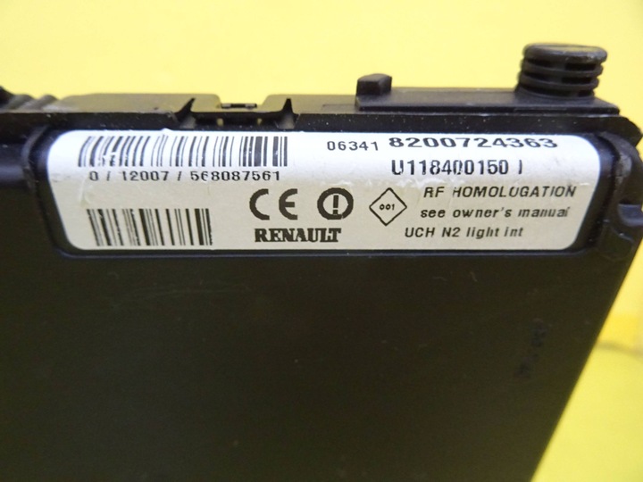 фото №7, Коробка модуль блок управления bsi renault scenic ii 8200724363 nr5
