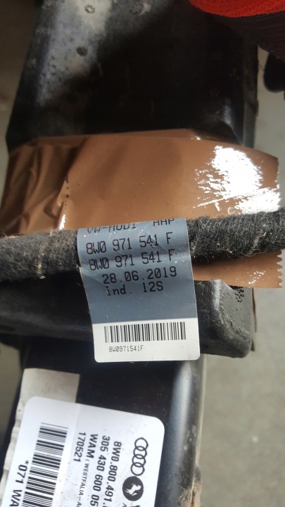 фото №11, 8w0800491m audi a4 s4 b9 2015-2019 hak буксировочный электрический