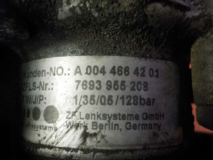 фото №5, Mercedes w211 w219 3.0 cdi v6 07r 190km 642 насос усилителя a0044664201