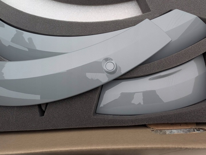 фото №7, Volvo xc60 ii комплект kit планки poszerzające накладки na крылья оригинал