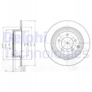 фото №2, Delphi bg4169 диск тормозная