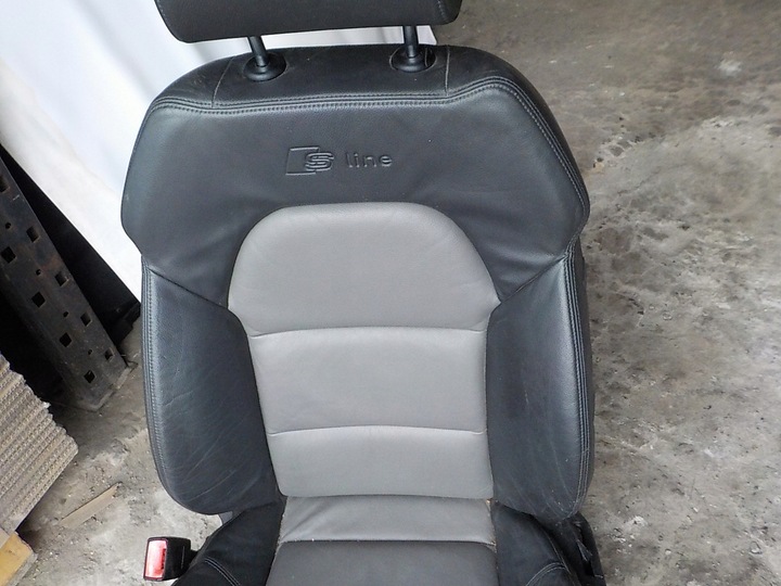 фото №7, Audi a4 b6 b7 сиденье водителя левый перед переднее s line