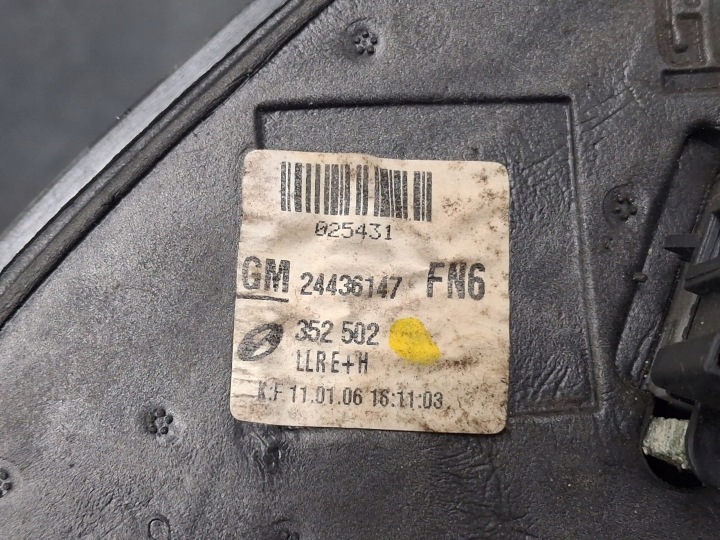 фото №10, Opel vectra c зеркало правое 5 pin