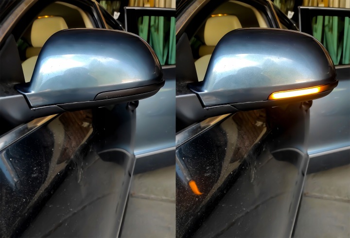 фото №12, 2x поворотник led динамічний do дзеркало поворотник skoda octavia 2 superb 2
