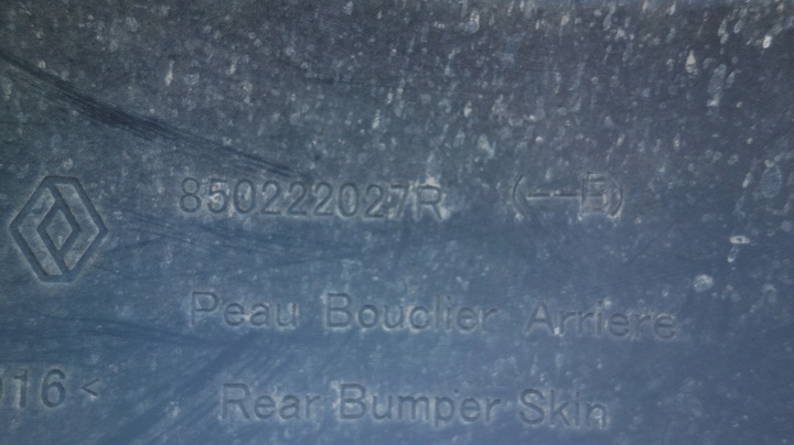 фото №12, Dacia duster ii 17 - бампер зад задній 850222027r / 5631