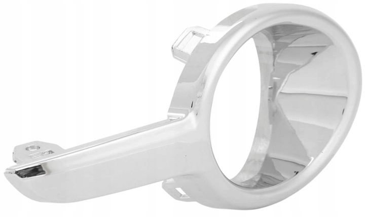 фото №1, Права рамка галоген решітка лампи срібна хром peugeot 208 2012-2019