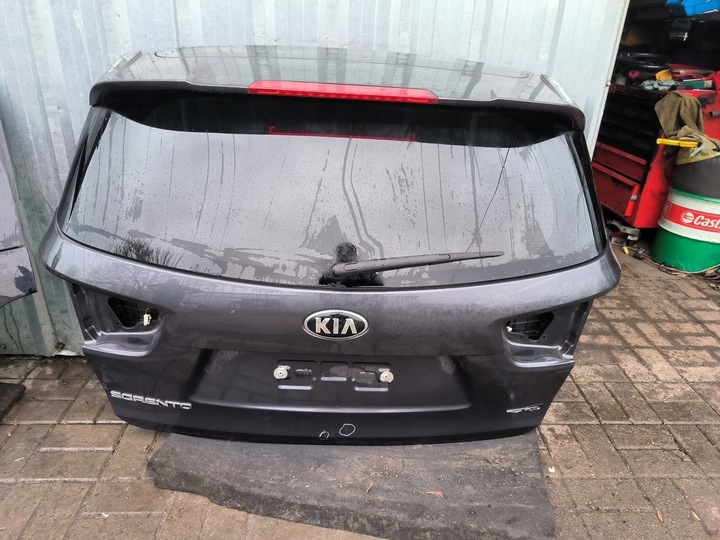 фото №1, Kia sorento iii крышка крышка багажника зад задняя цвет abt