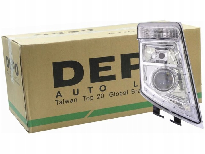 фото №1, Лампа фара правий volvo fm 10- fh 08- fh 08-