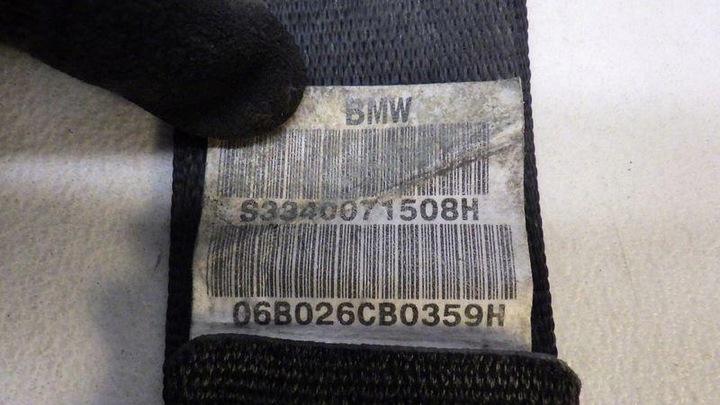 фото №6, Pas безопасности левый зад bmw x3 gb14166-2003