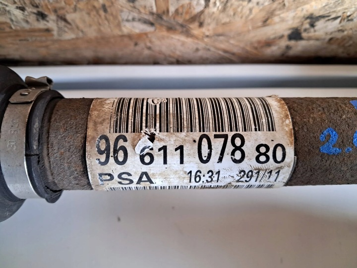 фото №5, Peugeot 5008 2.0 hdi піввісь передня права довга