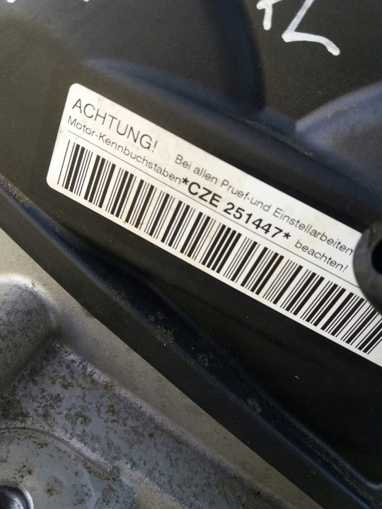 фото №6, Двигун комплектний volkswagen cze 1.4 tsi