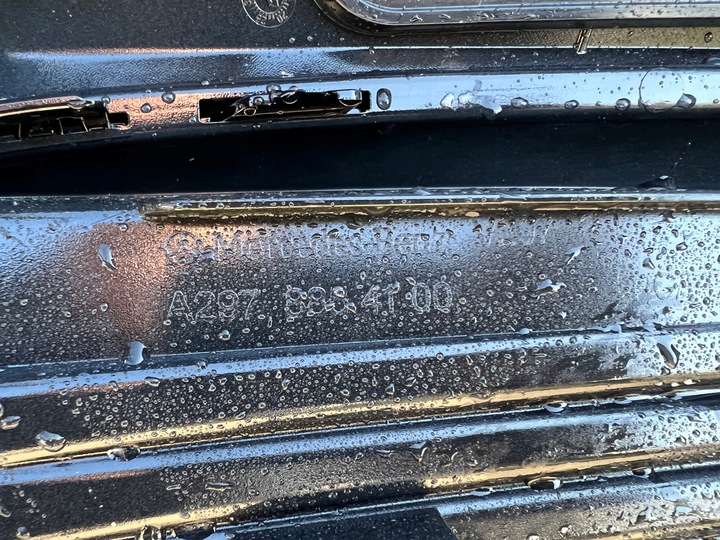 фото №12, Mercedes eqs 297 amg бампер перед решітка радіатора хром pdc