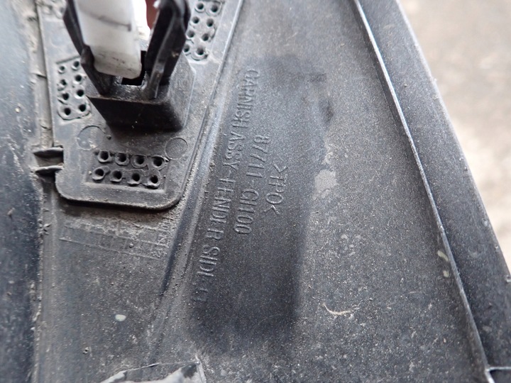 фото №13, Hyundai ioniq 5 21-24 планка крыльев левый перед