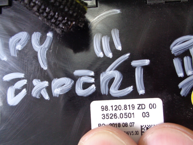 фото №8, Радіо екран ґрати peugeot expert iii citroen jumpy iii 2016-