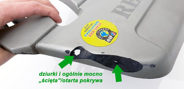 фото №9, Renault megane scenic 1 mk1 кришка захист двигуна клапанів двигуна 1.6 16v