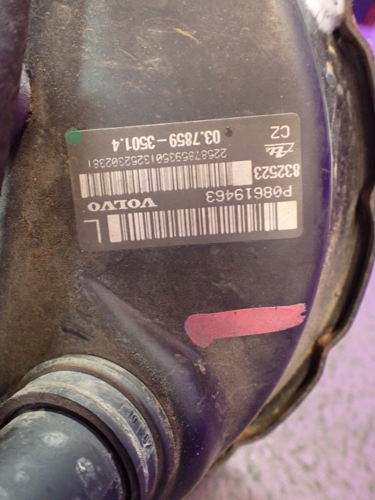 фото №10, Volvo s60 i 00- 2,4 140 km вакуумний підсилювач гальм  p08619463 ate