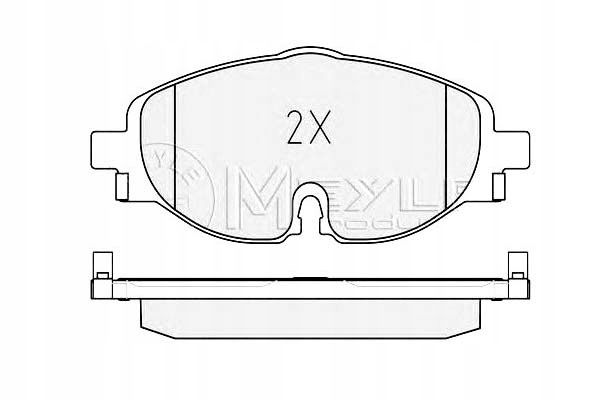 фото №2, Тормозные колодки тормозные vw перед golf vii a3 octavia leon