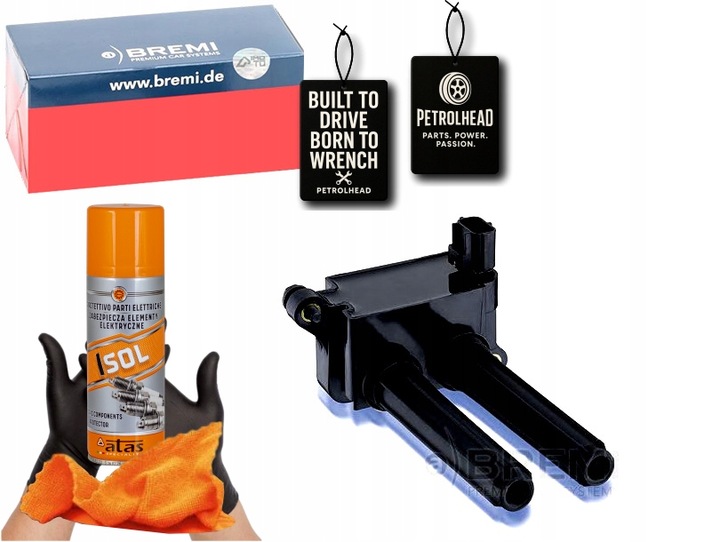 фото №1, Котушка запалювання chrysler 300c 04-08 bremi #petrolhead pro+ kit4