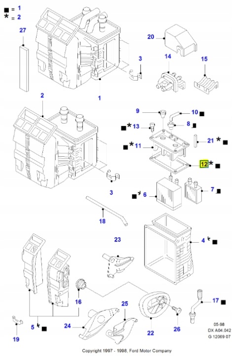 фото №6, Уплотнение - заборщик нагревателя ford fiesta 1995-2002 dx oem номер 1034065