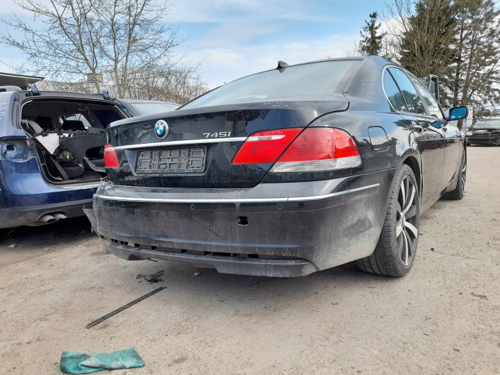 фото №14, Bmw seria 7 e65 кришка багажника sedan зад задня код фарби 475/9