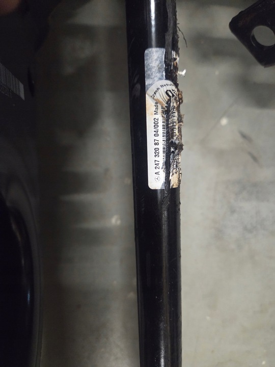 фото №10, Комплектный тележка задний подрамник зад mercedes gla glb 247 w247 оригинальный номер a2473503704