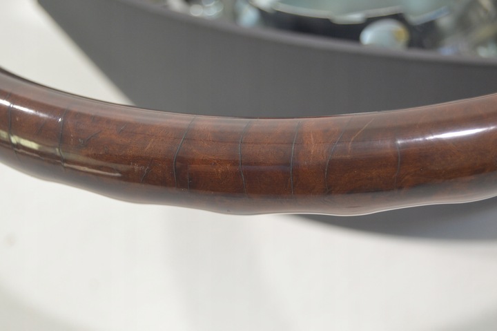 фото №12, Кермо шкіра дерево mercedes w140 c140 s клас рестайлінг графітова сірий