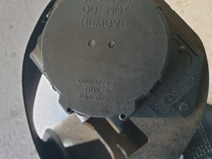 фото №3, Pas безпеки правий зад seat ibiza iii 6l 3d