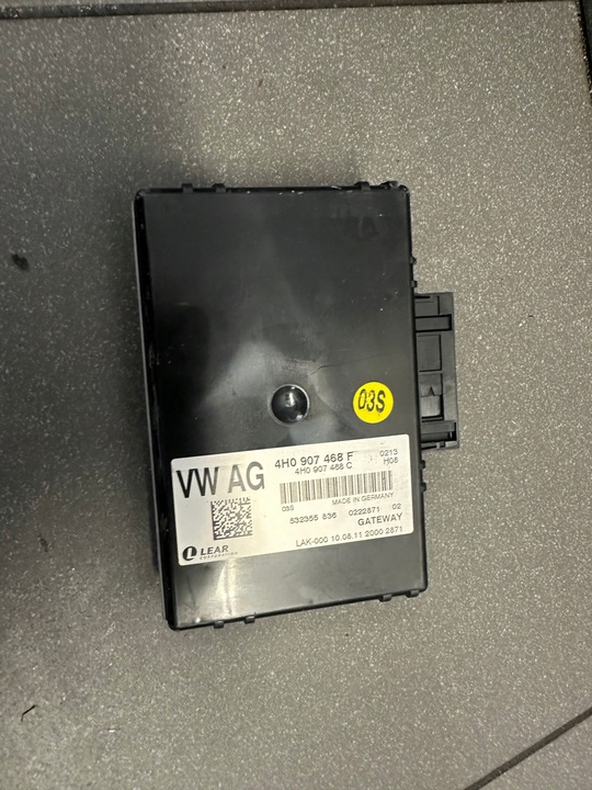 фото №2, Модуль шлюз audi a8 d4 4h0907468f 4h0907468c