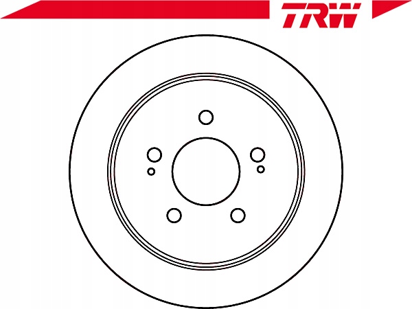 фото №2, Trw df4986s диск тормозная