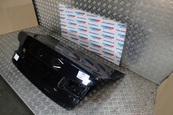 фото №11, Bmw g30 кришка багажника зад чорна темно-синя