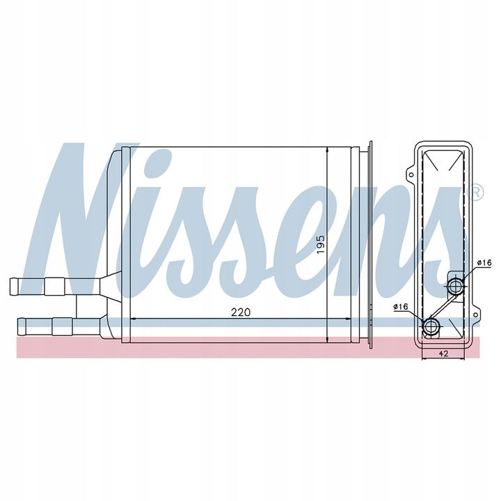 фото №8, Nissens 73984 теплообменник тепло, отопление интерьера