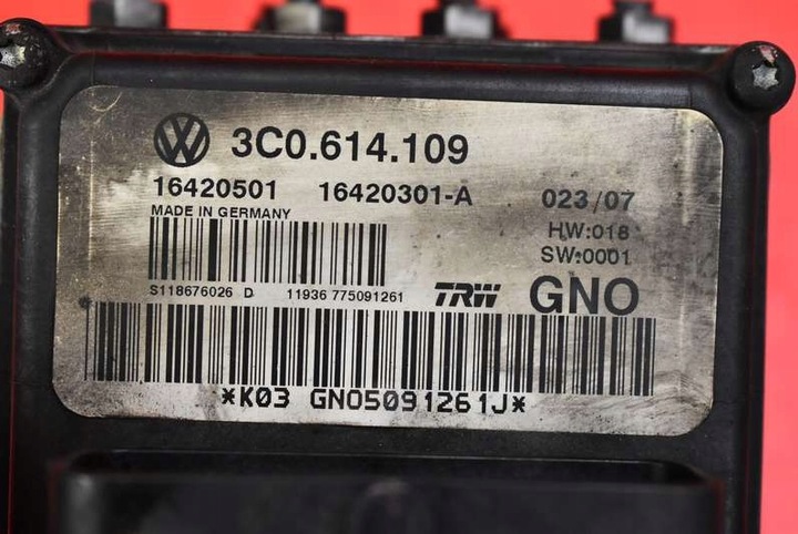 фото №9, Насос abs 3c0614109 vw passat b6 2.0 tdi 140 km 4motion 05-10